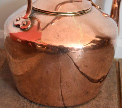 HUGE COUNTRY HOUSE COPPER KETTLE - ADDITIONAL PHOTO 5