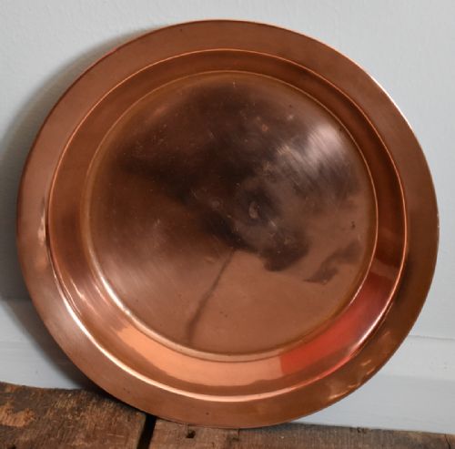 TWO GEORGIAN COPPER DISHES - ADDITIONAL PHOTO 2