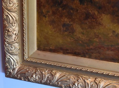 LARGE OIL PAINTING OF SNOWDONIA BY ALFRED OLIVER - ADDITIONAL PHOTO 9