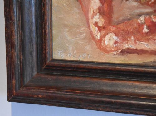 STILL LIFE OIL PAINTING OF A SPIDER CRAB - ADDITIONAL PHOTO 3
