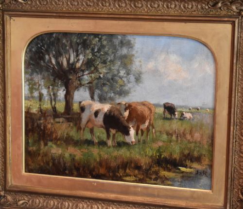 FINE IMPRESSIONIST OIL PAINTING LANDSCAPE SCENE - ADDITIONAL PHOTO 1