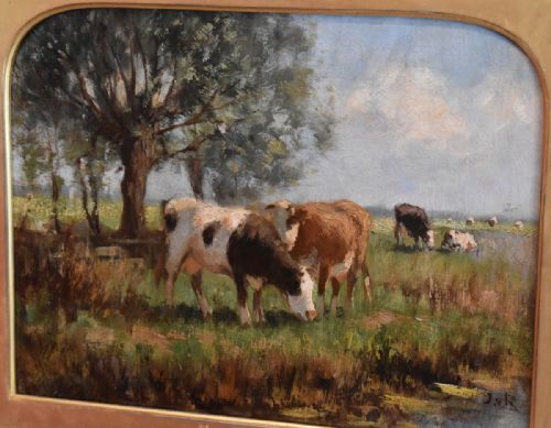 FINE IMPRESSIONIST OIL PAINTING LANDSCAPE SCENE - ADDITIONAL PHOTO 2