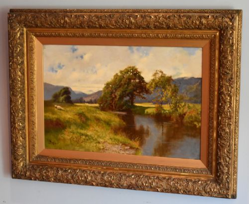 PAIR OF OIL PAINTINGS BY DAVID HEWITT - ADDITIONAL PHOTO 2
