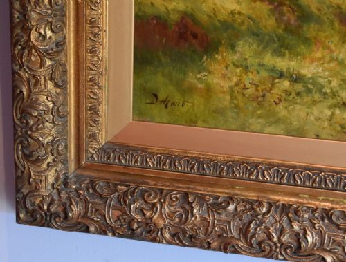 PAIR OF OIL PAINTINGS BY DAVID HEWITT - ADDITIONAL PHOTO 5