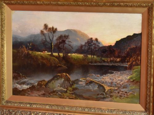PAIR OF OIL PAINTINGS BY DAVID HEWITT - ADDITIONAL PHOTO 7