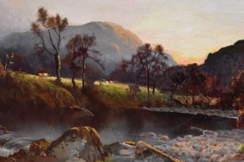 PAIR OF OIL PAINTINGS BY DAVID HEWITT - ADDITIONAL PHOTO 10