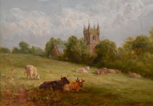 OIL PAINTING BY WILLIAM H VERNON - ADDITIONAL PHOTO 3