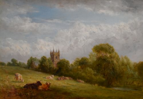 OIL PAINTING BY WILLIAM H VERNON - ADDITIONAL PHOTO 4