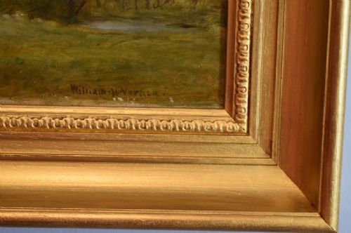 OIL PAINTING BY WILLIAM H VERNON - ADDITIONAL PHOTO 5