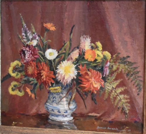 FLORAL STILL LIFE OIL PAINTING BY HERMIONE HAMMOND 19102005 - ADDITIONAL PHOTO 2