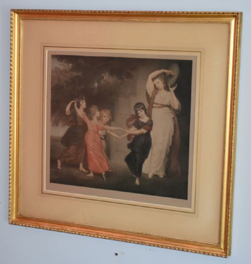 FINE PRINT 'THE GOWER FAMILY' AFTER ROMNEY - ADDITIONAL PHOTO 2