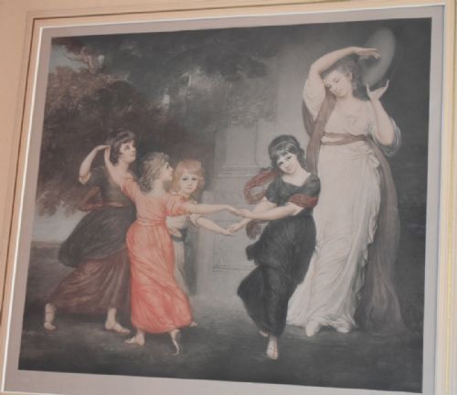 FINE PRINT 'THE GOWER FAMILY' AFTER ROMNEY - ADDITIONAL PHOTO 4