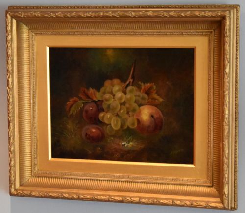 VICTORIAN STILL LIFE OIL PAINTING BY JWDAYSON - ADDITIONAL PHOTO 1