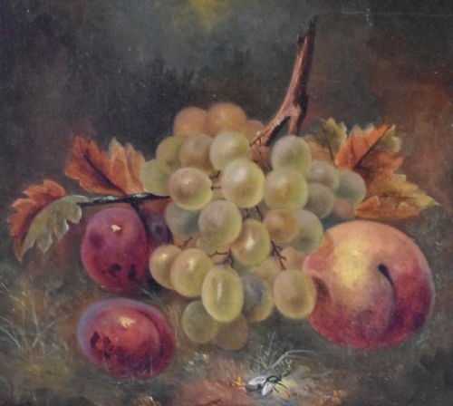 VICTORIAN STILL LIFE OIL PAINTING BY JWDAYSON - ADDITIONAL PHOTO 5
