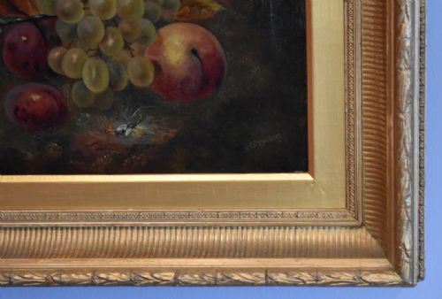 VICTORIAN STILL LIFE OIL PAINTING BY JWDAYSON - ADDITIONAL PHOTO 6