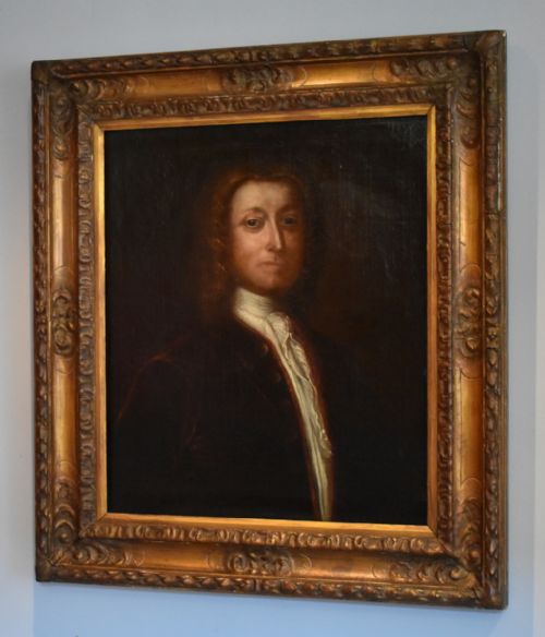 georgian portrait of a gentleman oil painting - CATEGORY: ANTIQUE ART - DATED GEORGIAN