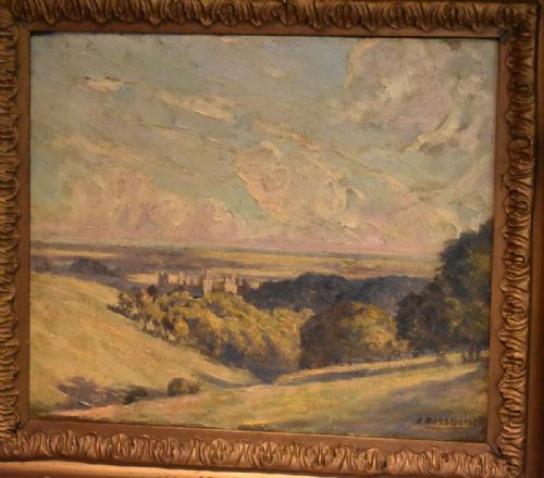 ARUNDEL CASTLE OIL PAINTING BY CECIL ROSSBURNETT - ADDITIONAL PHOTO 1