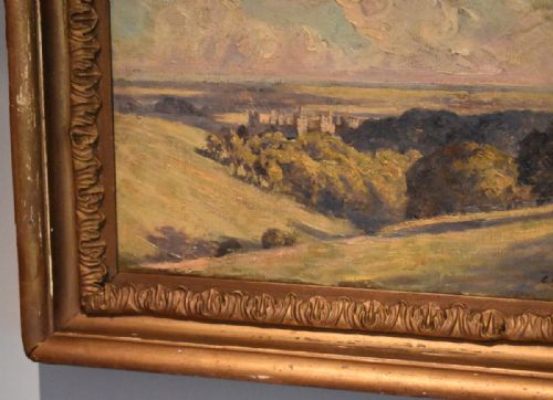 ARUNDEL CASTLE OIL PAINTING BY CECIL ROSSBURNETT - ADDITIONAL PHOTO 3