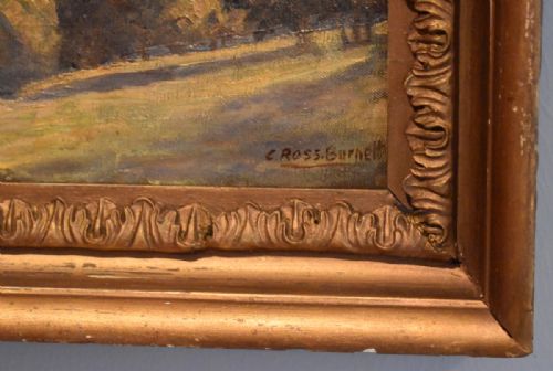 ARUNDEL CASTLE OIL PAINTING BY CECIL ROSSBURNETT - ADDITIONAL PHOTO 5