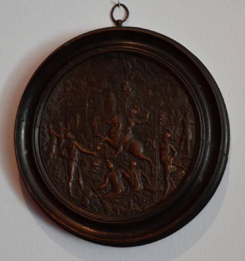 renaissance style roundel after hans jamnitzer - CATEGORY: ANTIQUE MISCELLANEOUS - DATED 1880