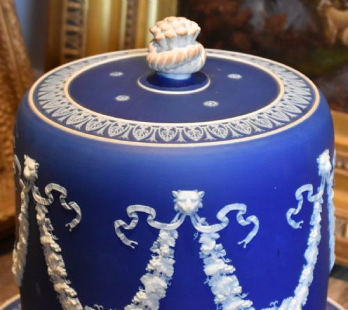 LARGE VICTORIAN CHEESE DISH BELL DOME - ADDITIONAL PHOTO 1