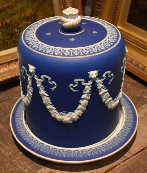 LARGE VICTORIAN CHEESE DISH BELL DOME - ADDITIONAL PHOTO 3