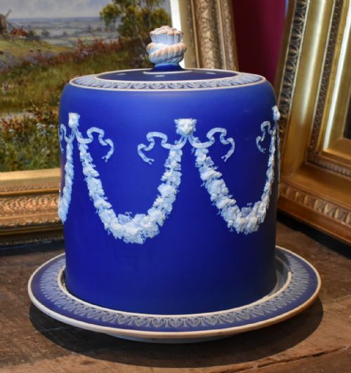 LARGE VICTORIAN CHEESE DISH BELL DOME - ADDITIONAL PHOTO 4