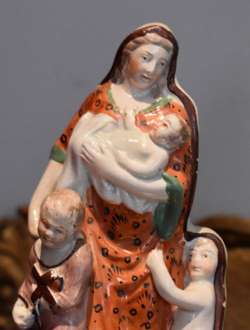 TWO GEORGIAN PEARLWARE FIGURES - ADDITIONAL PHOTO 2