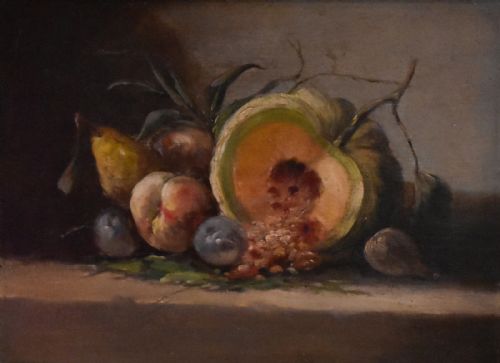 FINE FRENCH STILL LIFE OIL PAINTING - ADDITIONAL PHOTO 1