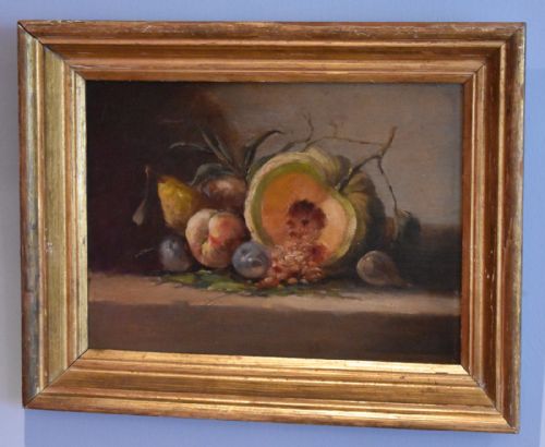 FINE FRENCH STILL LIFE OIL PAINTING - ADDITIONAL PHOTO 2