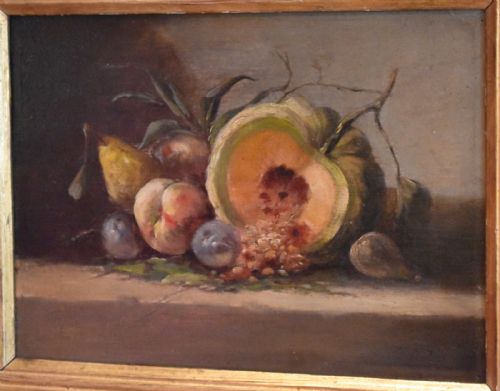 FINE FRENCH STILL LIFE OIL PAINTING - ADDITIONAL PHOTO 3