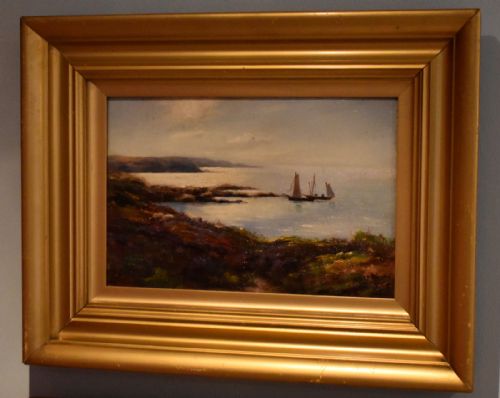 PAIR OF OIL PAINTINGS OF THE ISLE OF MAN - ADDITIONAL PHOTO 2
