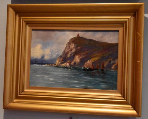 PAIR OF OIL PAINTINGS OF THE ISLE OF MAN - ADDITIONAL PHOTO 4