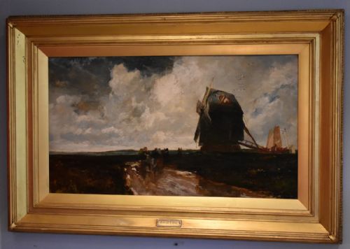 SUPERB OIL PAINTING BY EDWIN ELLIS RBA 18411895 - ADDITIONAL PHOTO 1