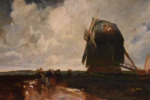 SUPERB OIL PAINTING BY EDWIN ELLIS RBA 18411895 - ADDITIONAL PHOTO 4