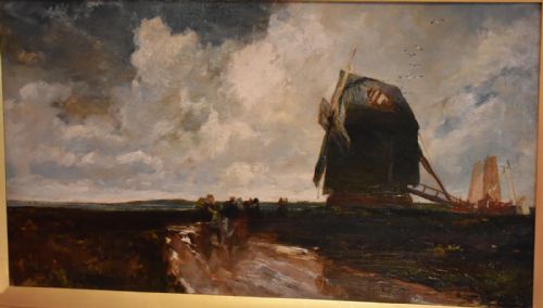 SUPERB OIL PAINTING BY EDWIN ELLIS RBA 18411895 - ADDITIONAL PHOTO 5