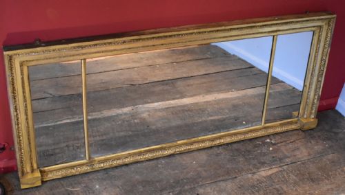 FINE GILT OVERMANTLE MIRROR - ADDITIONAL PHOTO 1