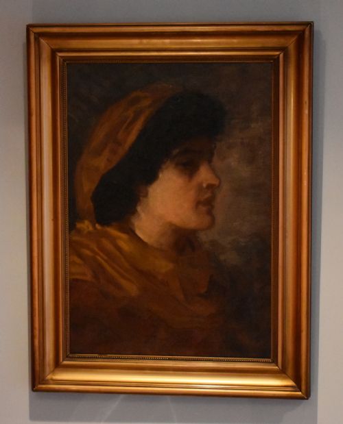 victorian oil portrait of a young man - CATEGORY: ANTIQUE ART - DATED VICTORIAN
