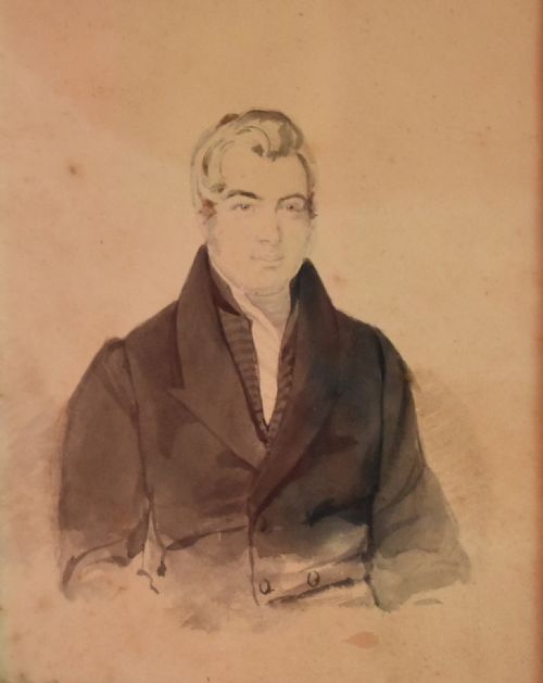 REGENCY MINIATURE PORTRAIT OF A GENTLEMAN - ADDITIONAL PHOTO 3