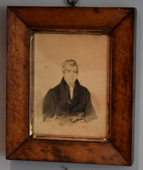 REGENCY MINIATURE PORTRAIT OF A GENTLEMAN - ADDITIONAL PHOTO 4