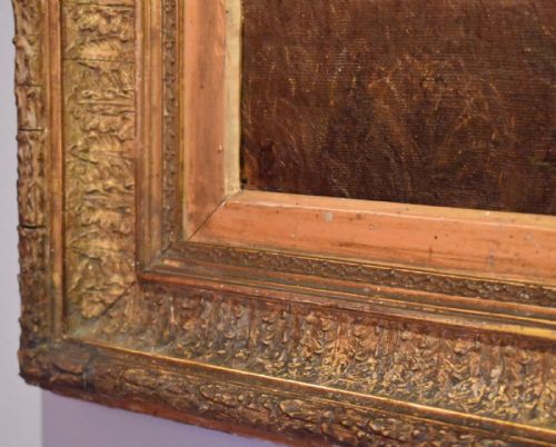 RARE EARLY OIL PAINTING OF NEW ZEALAND - ADDITIONAL PHOTO 6