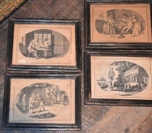 SET OF SIX GEORGIAN PRINTS OF THE PRODIGAL SON - ADDITIONAL PHOTO 1