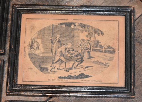 SET OF SIX GEORGIAN PRINTS OF THE PRODIGAL SON - ADDITIONAL PHOTO 6