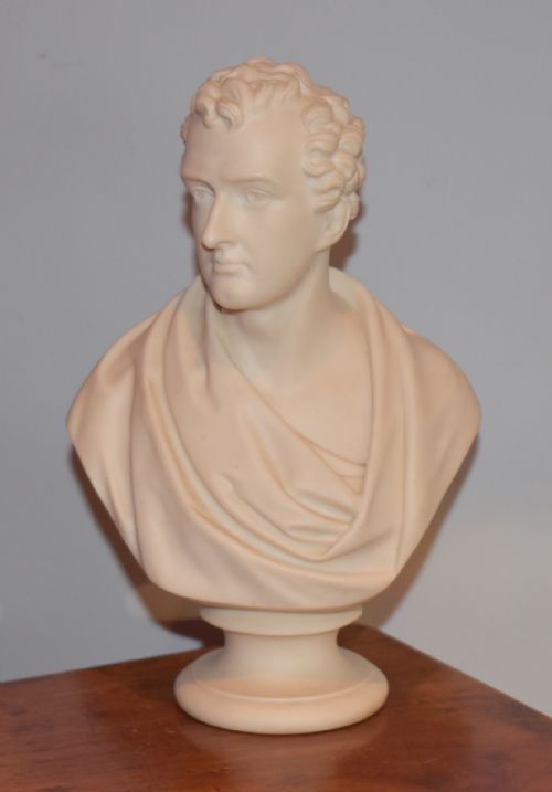 COPELAND PARIAN BUST OF LORD BYRON - ADDITIONAL PHOTO 4