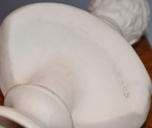 PARIAN BUST OF LORD BYRON BY JAMES AND THOMAS BEVINGTON - ADDITIONAL PHOTO 3