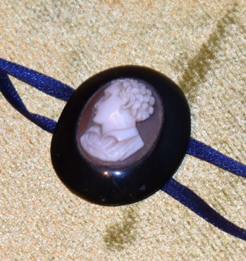 MINIATURE CAMEO OF LORD BYRON - ADDITIONAL PHOTO 3