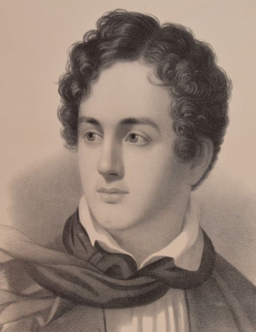 LARGE PORTRAIT PRINT OF LORD BYRON - ADDITIONAL PHOTO 6