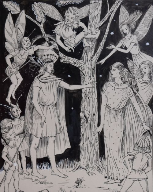 ILLUSTRATION FOR A MIDSUMMER NIGHT'S DREAM - ADDITIONAL PHOTO 3