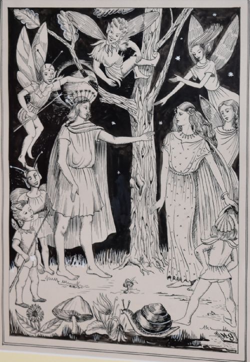 ILLUSTRATION FOR A MIDSUMMER NIGHT'S DREAM - ADDITIONAL PHOTO 4