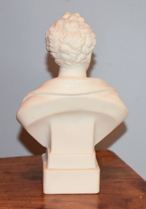 PARIAN BUST OF LORD BYRON BY ROBINSON AND LEADBEATER - ADDITIONAL PHOTO 3